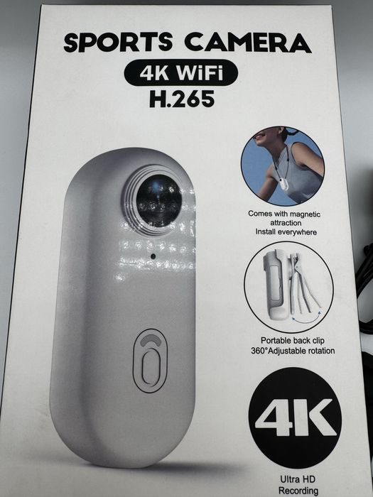спортивна екшн камера 4K WiFi H.265.
