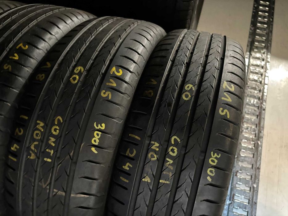 4X OPONY LETNIE 215/60R18 98H Continental EcoContact 6Q 6.9MM 2024R NOWE!