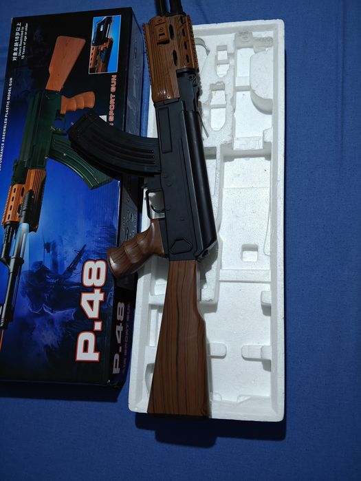 Дитячий Автомат Калашникова АК-47 реалістичний іграшка калаш