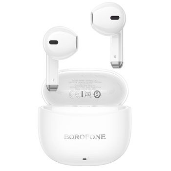 Borofone Słuchawki Bluetooth TWS BW88 Deep Rhyme białe
