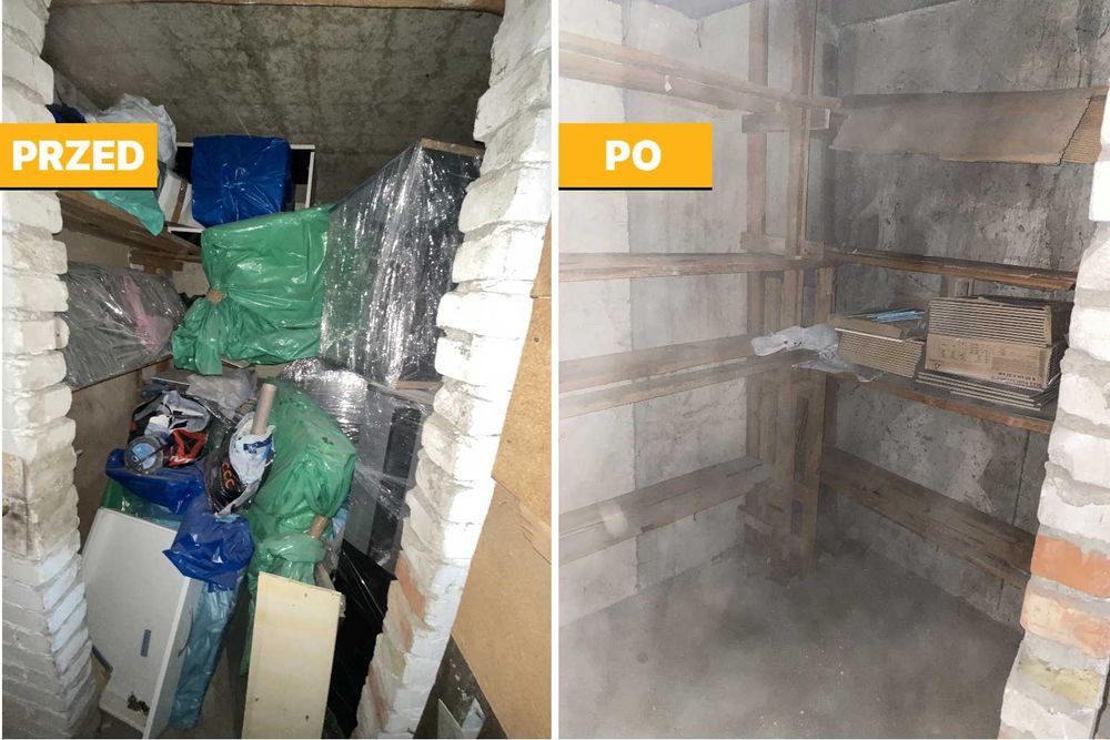 Opróżnianie, Wywóz i Sprzątanie Mieszkań, Domów, Piwnic, Garaży