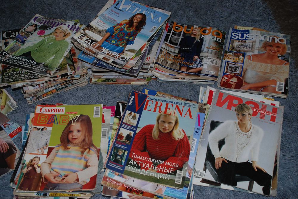 Вязание, рукоделие, журналы