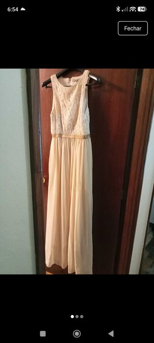 Vestido comprido de mulher