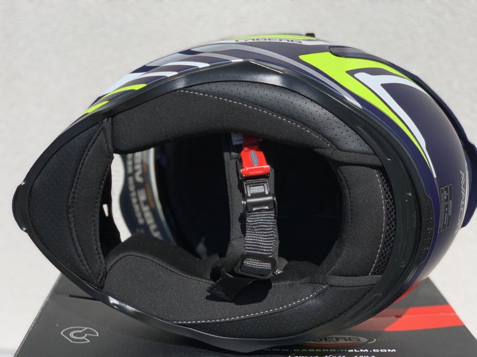 Kask motocyklowy Caberg Avalon Forge rozmiar S, Blenda, Fluo!