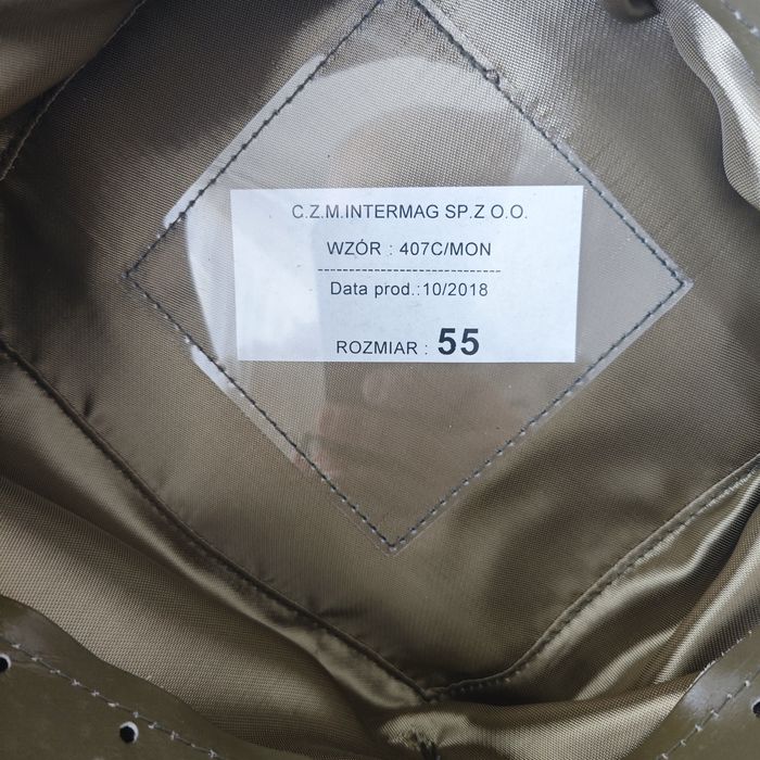 Czapka galowa rogatywka wojsk lądowych