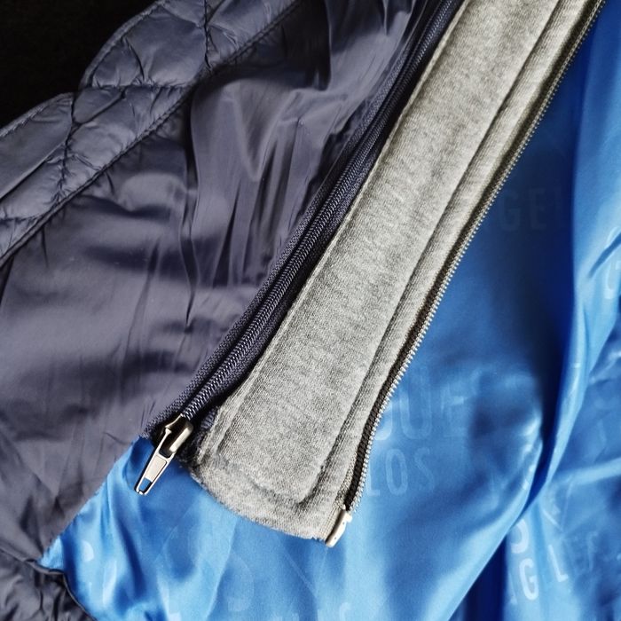 Kurtka przejściowa kolor granatowy