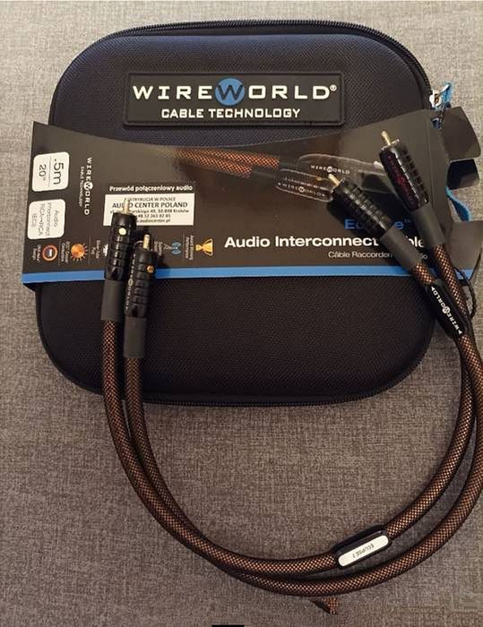Interkonekt RCA , Wireworld Eclipse 7 _USA_2 x 0,5 m STAN IDEALNY