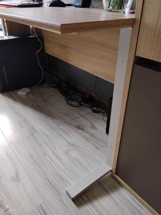 Biurko Brw Office 150 cm dąb sonoma