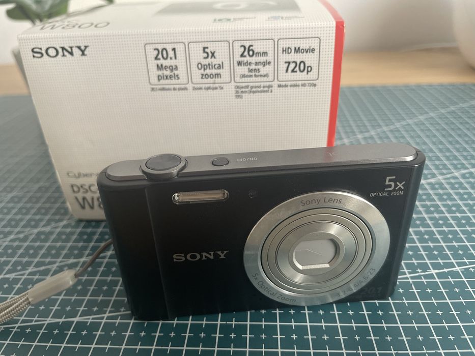 Sony CyberShot W800 20.1MP Black