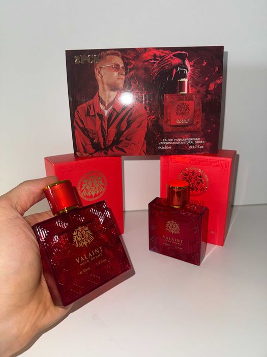 VALIANT EROS FLAME – Perfumy męskie 2x50ml