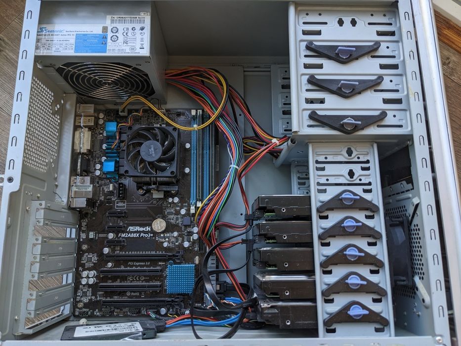 Комп'ютер A8-7600, 8GB RAM, SSD 120GB, 2TB HDD