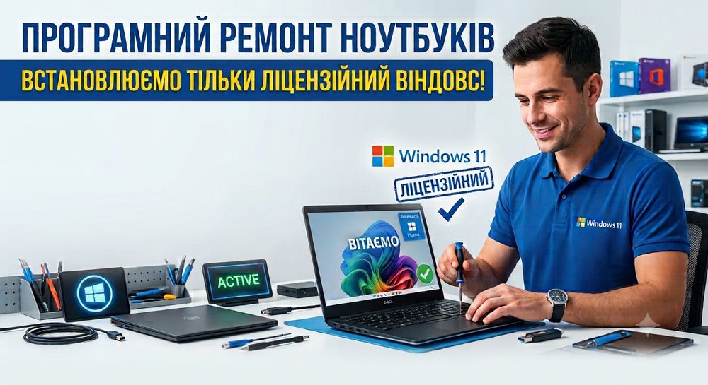 Програмний ремонт ноутбуків