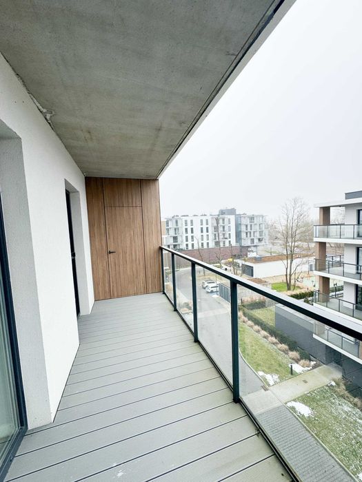 Mieszkanie 2 pok. balkon, parking, DĄBIE, możliwość najmu na 6msc