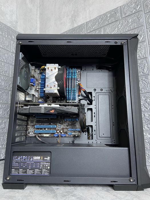 Игровой ПК,Компьютер(i7-3770,DDR3 16GB,GTX 1050 Ti,SSD 240GB,HDD 500)