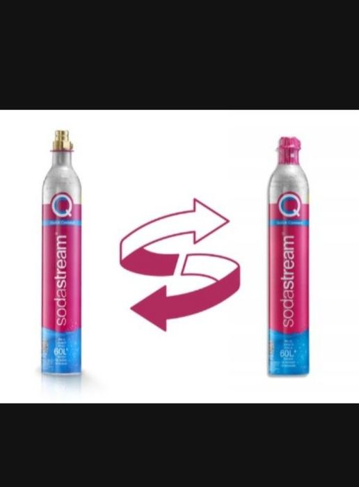 SodaStream nabój / napełnie / nabicie butli / gaz CO2 / wymiana