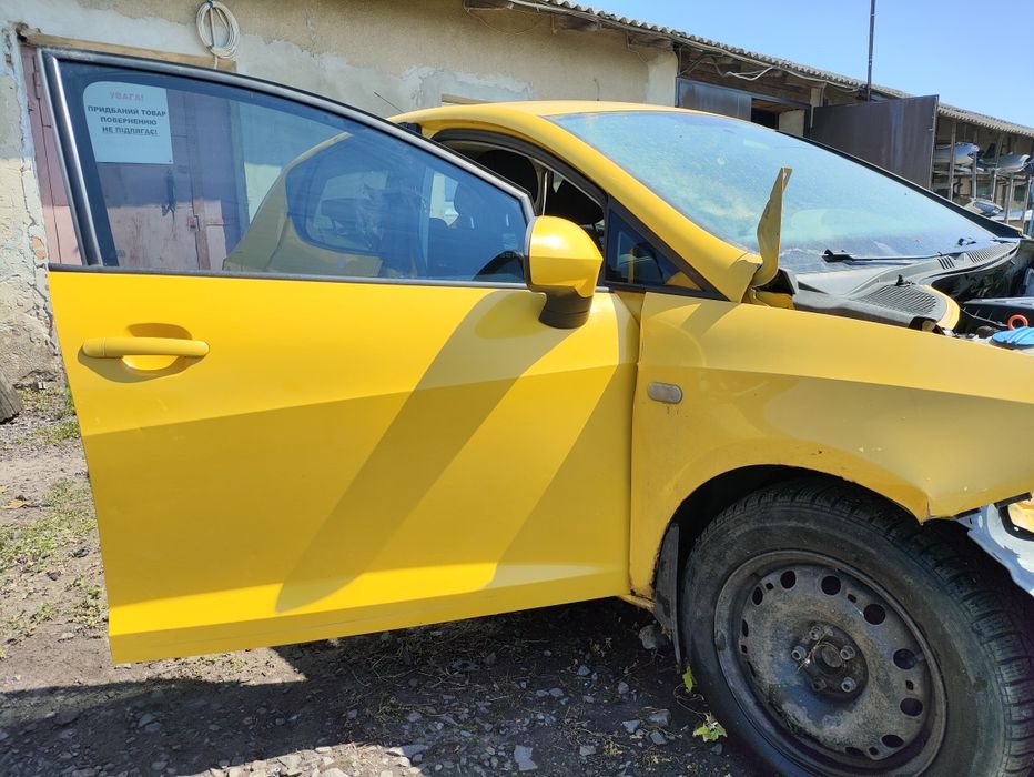 Seat Ibiza IV 2008-2017 двері колір жовтий LS1H
