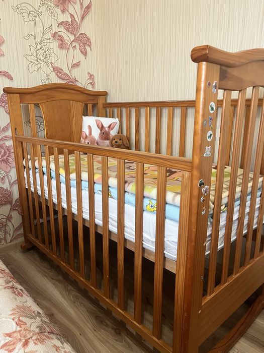 Ліжечко дитяче з матрацом