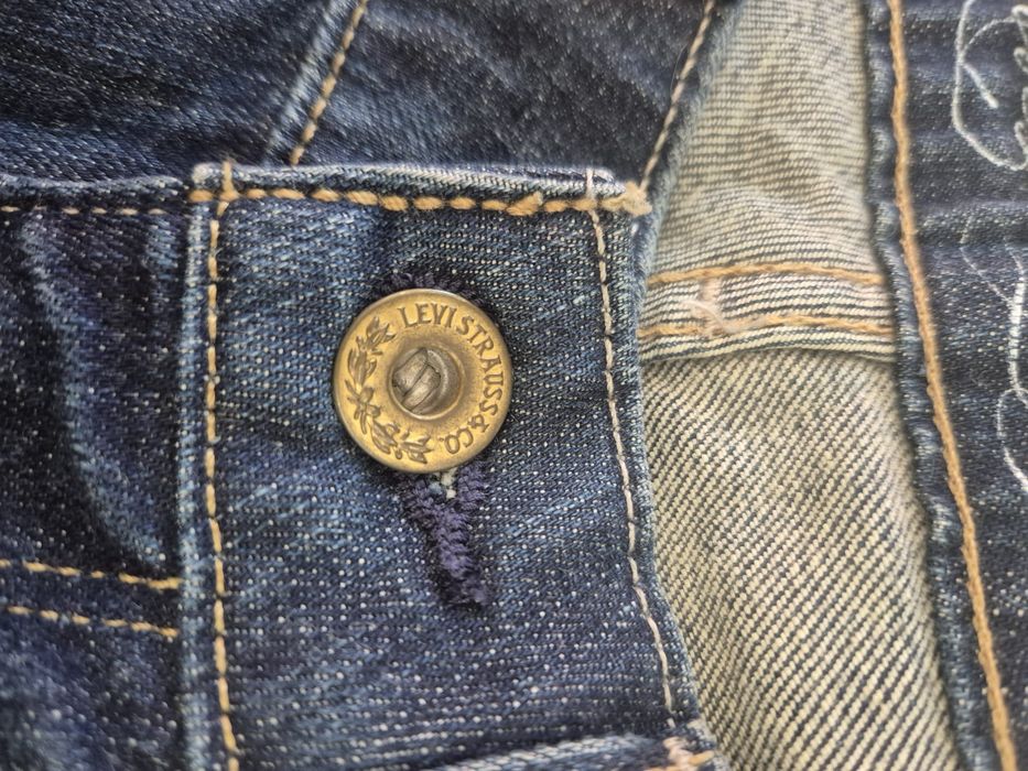 Spodnie dżinsy jeansy niebieskie nowe proste damskie Levis