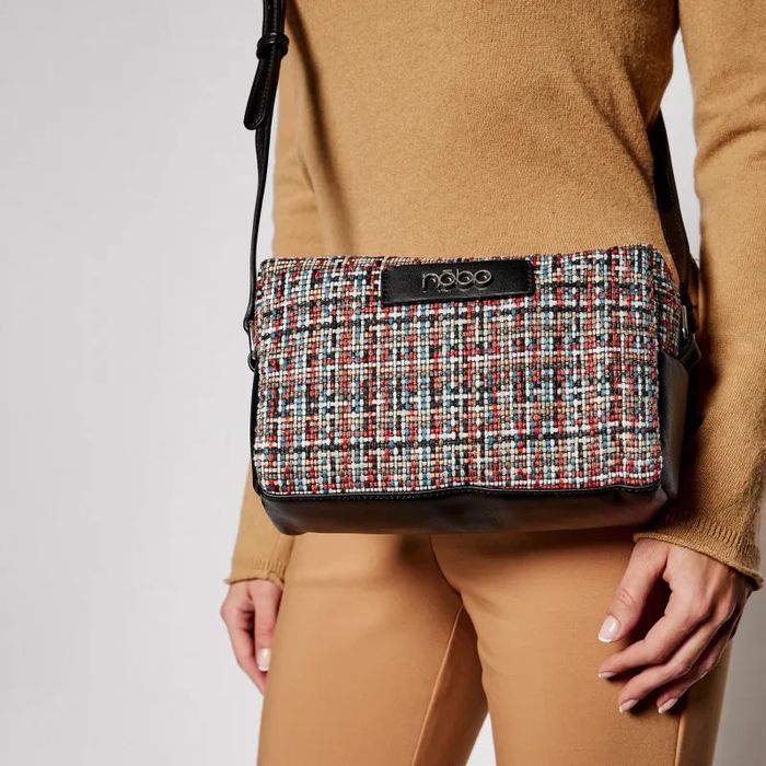 torebka damska nobo kolorowa mała listonoszka na ramię