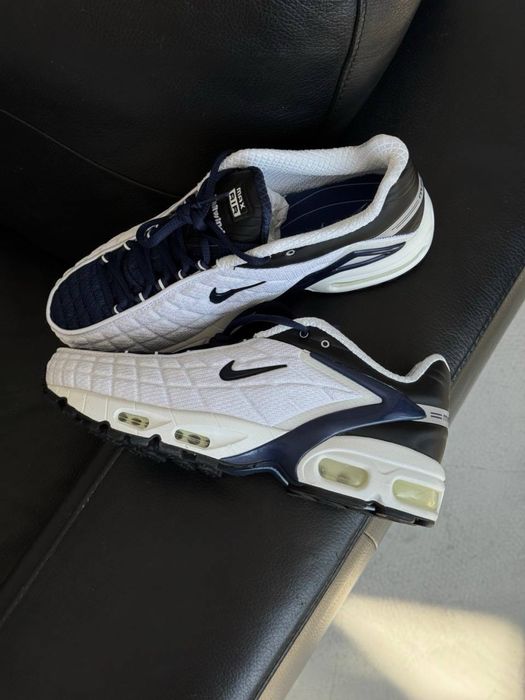 Оригинал Nike Air Max Tailwind 5 White Midnight Navy (CU1704 100) оригінальні найк аір макс