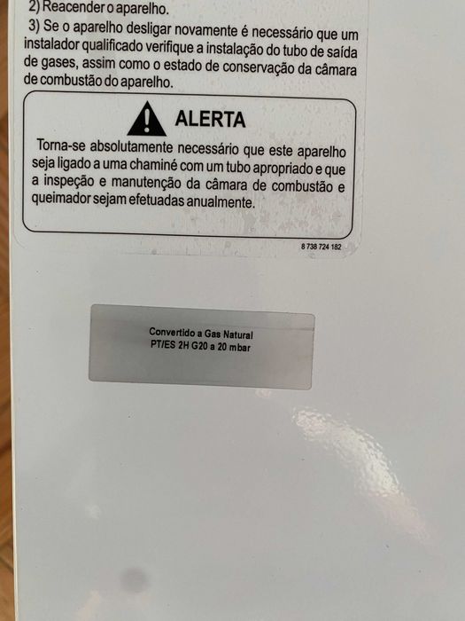 Vendo esquentador Vulcano Click!HDG 2 de 14 Litros, totalmente NOVO