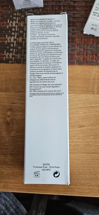 Matis  woda do demakijażu oczu skóry wrażliwej