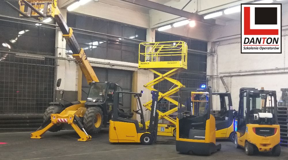 Kurs na wózki widłowe egzamin UDT Wrocław  03.12.2025