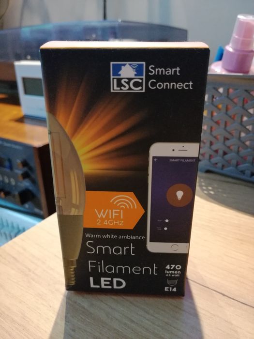 Żarówka Led Smart Wi Fi E14