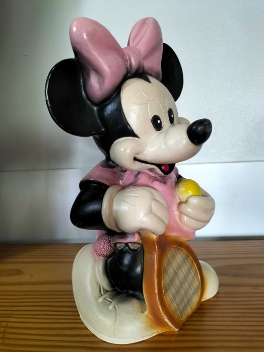 Minnie "Disney" estatueta em borracha