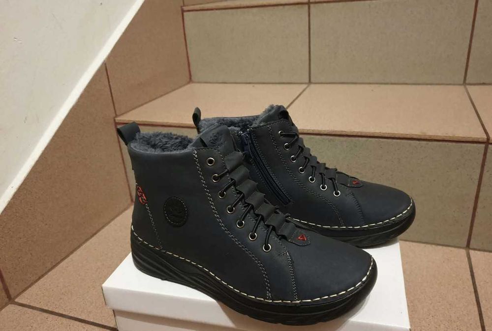 Buty Damskie Rieker Granatowe 40