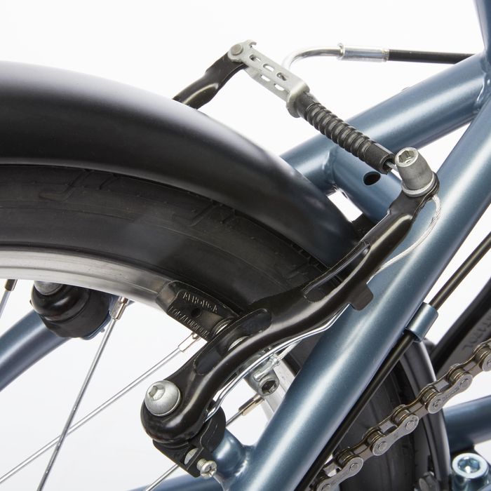 Bicicleta Dobrável Fold 120 Cinzento