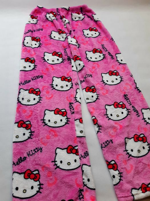 Nowe HELLO KITTY pluszowe spodnie PROMOCJA