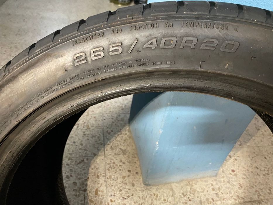 265/40 R20 Eagle F1