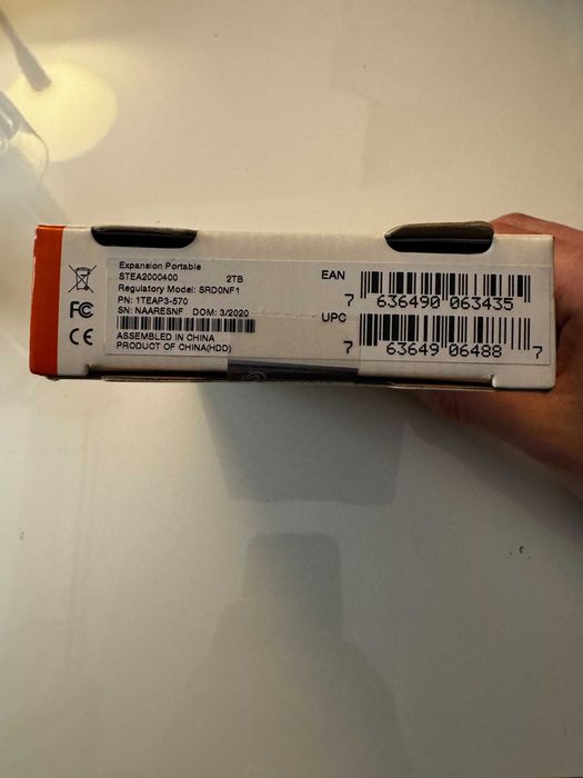 Dysk zewnętrzny Seagate Expansion Portable 2TB - nowy
