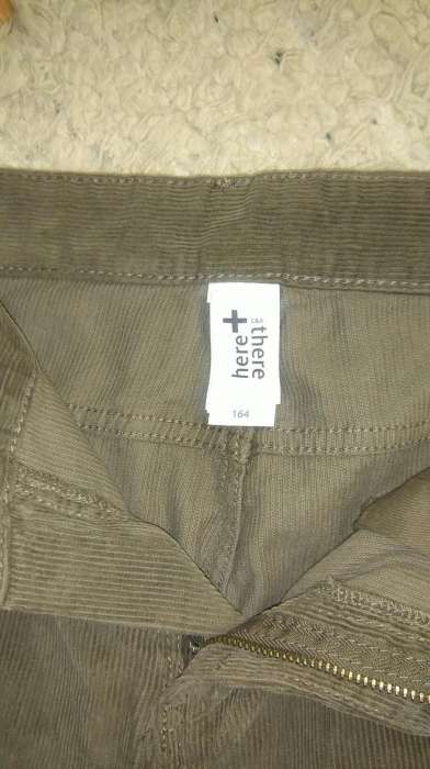 Spodnie czarny jeans i sztruksy