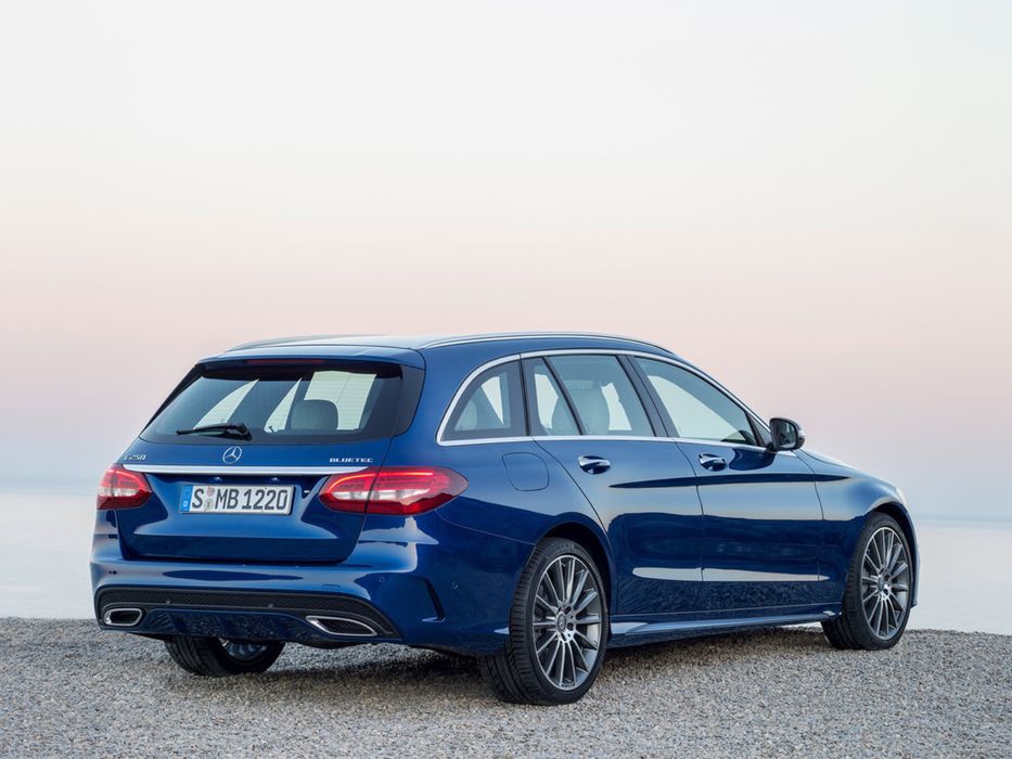 Бампер  задний Мерседес w205 6.3 универсал