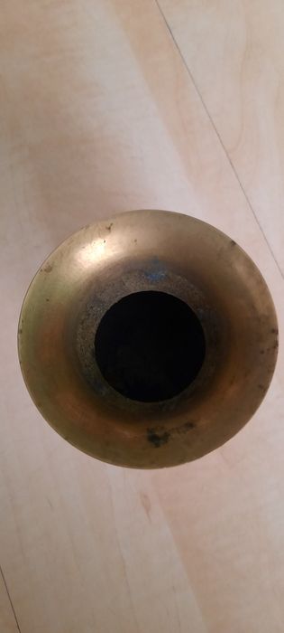 Stary wazon z mosiądzu