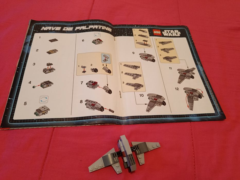 STAR WARS - Lego "Nave de Palpatine" + Revista