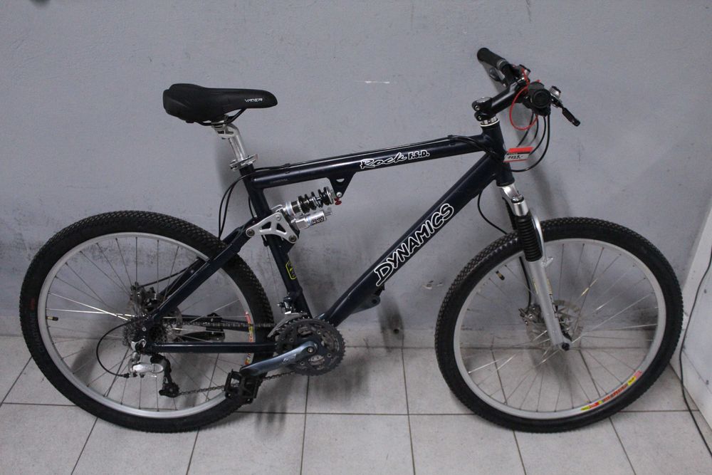 Rower MTB DYNAMICS ROCK, Rama 20", Koła 26". Alu, Full Amor. Shimano