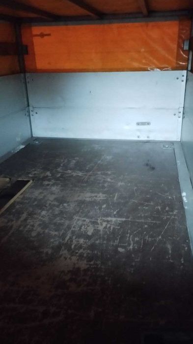 Reboque duplo basculante, hidráulico, matr nacional COMO NOVO