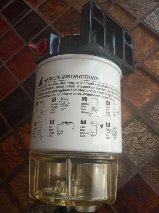 Фільтр паливний дизельний . Гідросепаратор.