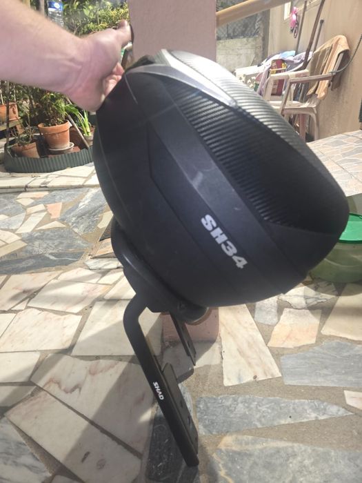 Top Case SHAD para mota / mala traseira com chave