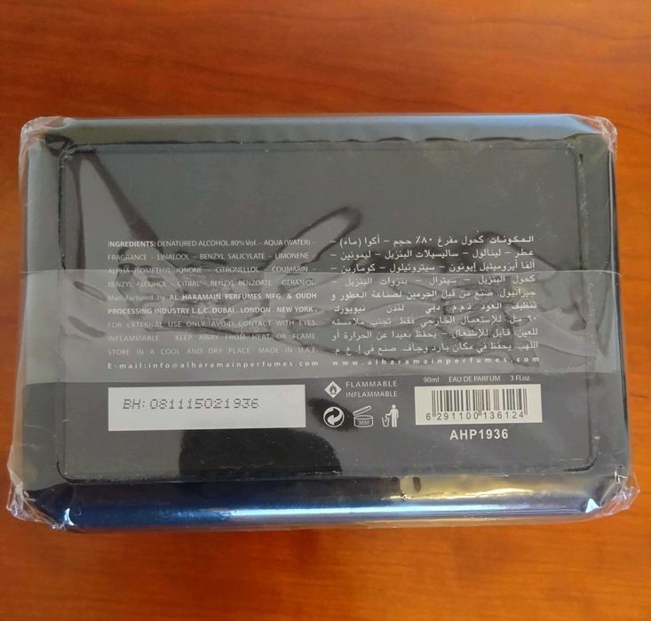 Al Haramain Dazzle Intense Eau de Parfum 90ml Descontinuado/Raro!