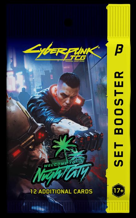 cyberpunk tcg 4x beta booster pack