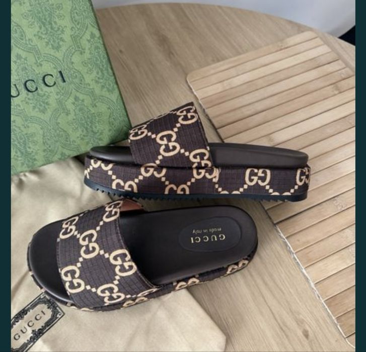 Klapki gucci piekne