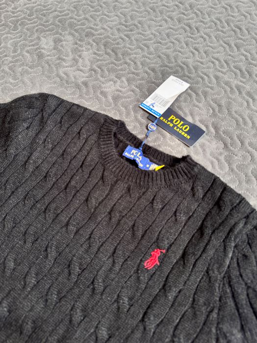 Sweter Polo Ralph Lauren czarny DARMOWA WYSYŁKA