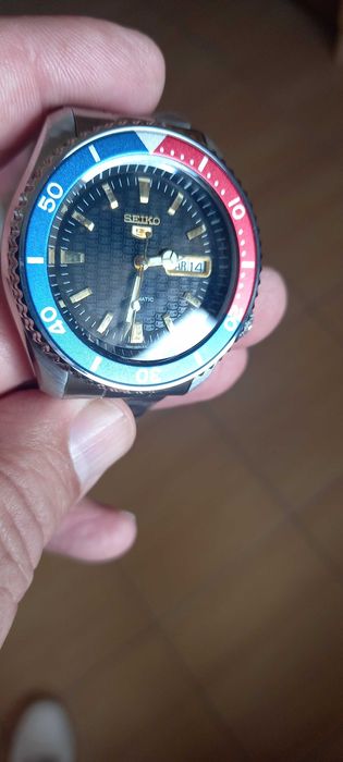 Relógio Seiko 5 Automático Pepsi