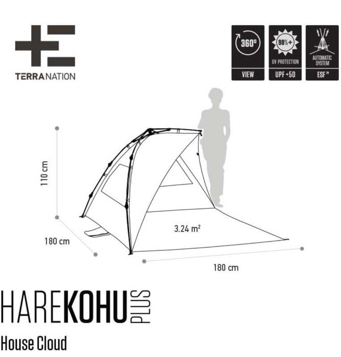 Tenda de praia com protecao UV