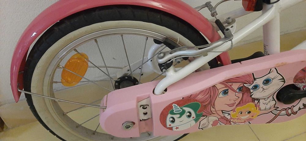 Bicicleta BTWIN Docto Girl 500 (+ capacete, proteções, luvas)