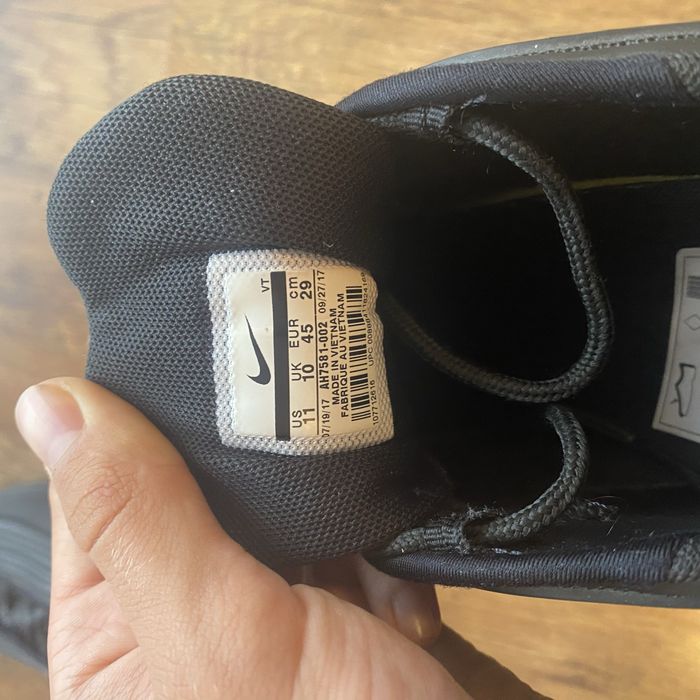 Sneakersy Nike Air Max 97 Ultra '17 Triple Black
